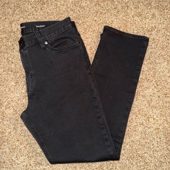 Banana Republic Other - Banana Republic Slim Traveler Pant: Dark Gray 34x32